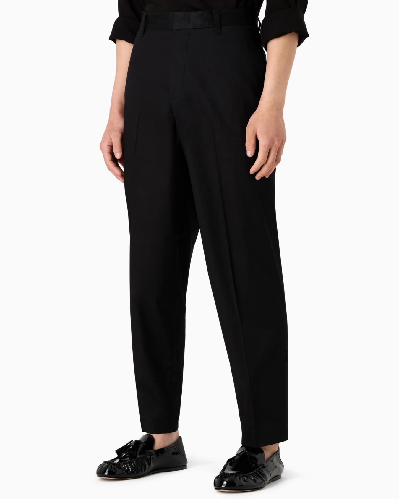 Chinos in comfort cotton twill Diapositiva 1