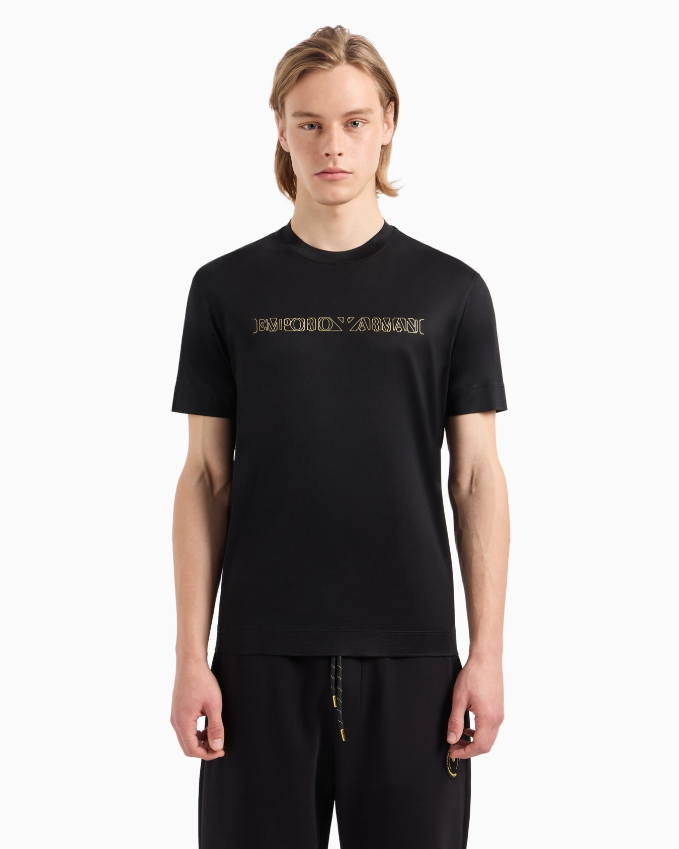 ASV Lyocell-blend jersey T-shirt with a Ramadan capsule collection logo print Slide 1