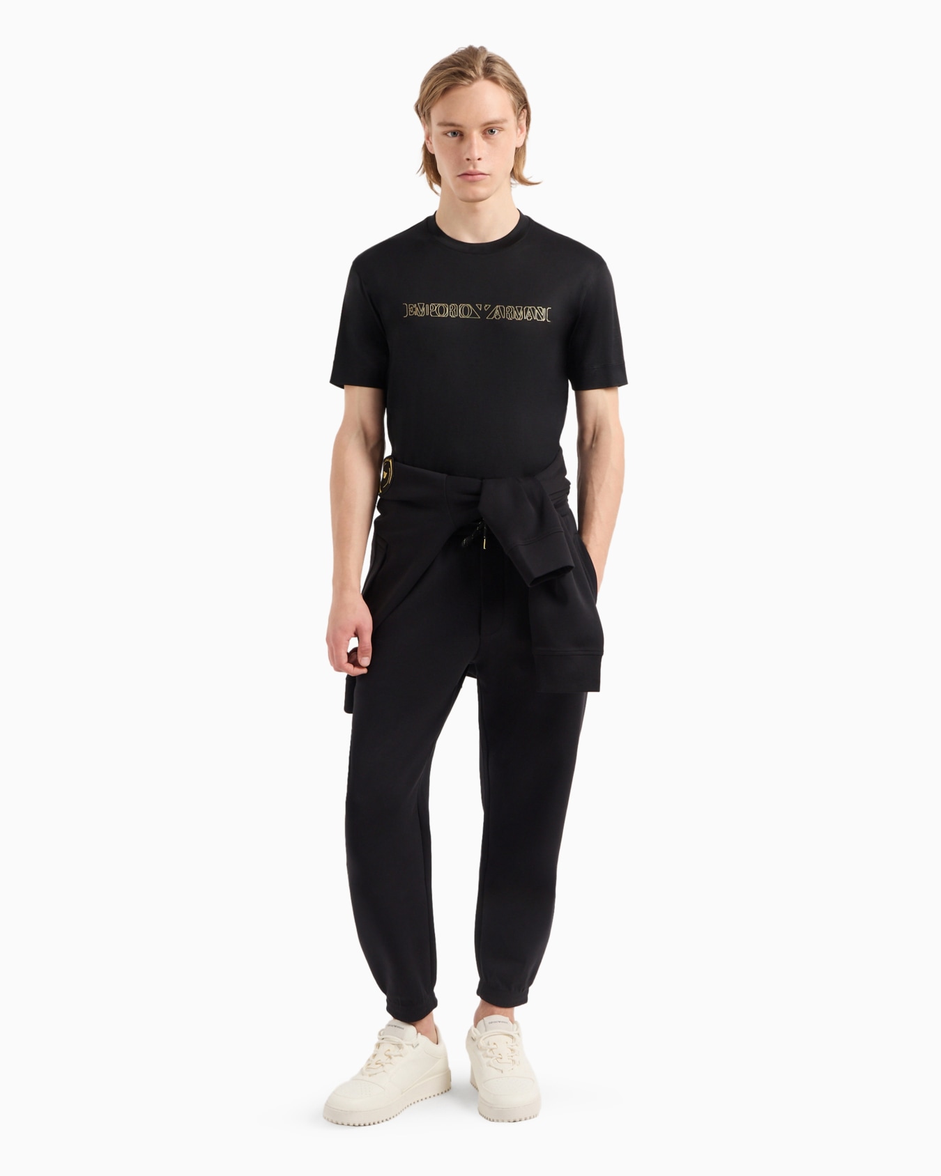 ASV Lyocell-blend jersey T-shirt with a Ramadan capsule collection logo print Slide 3