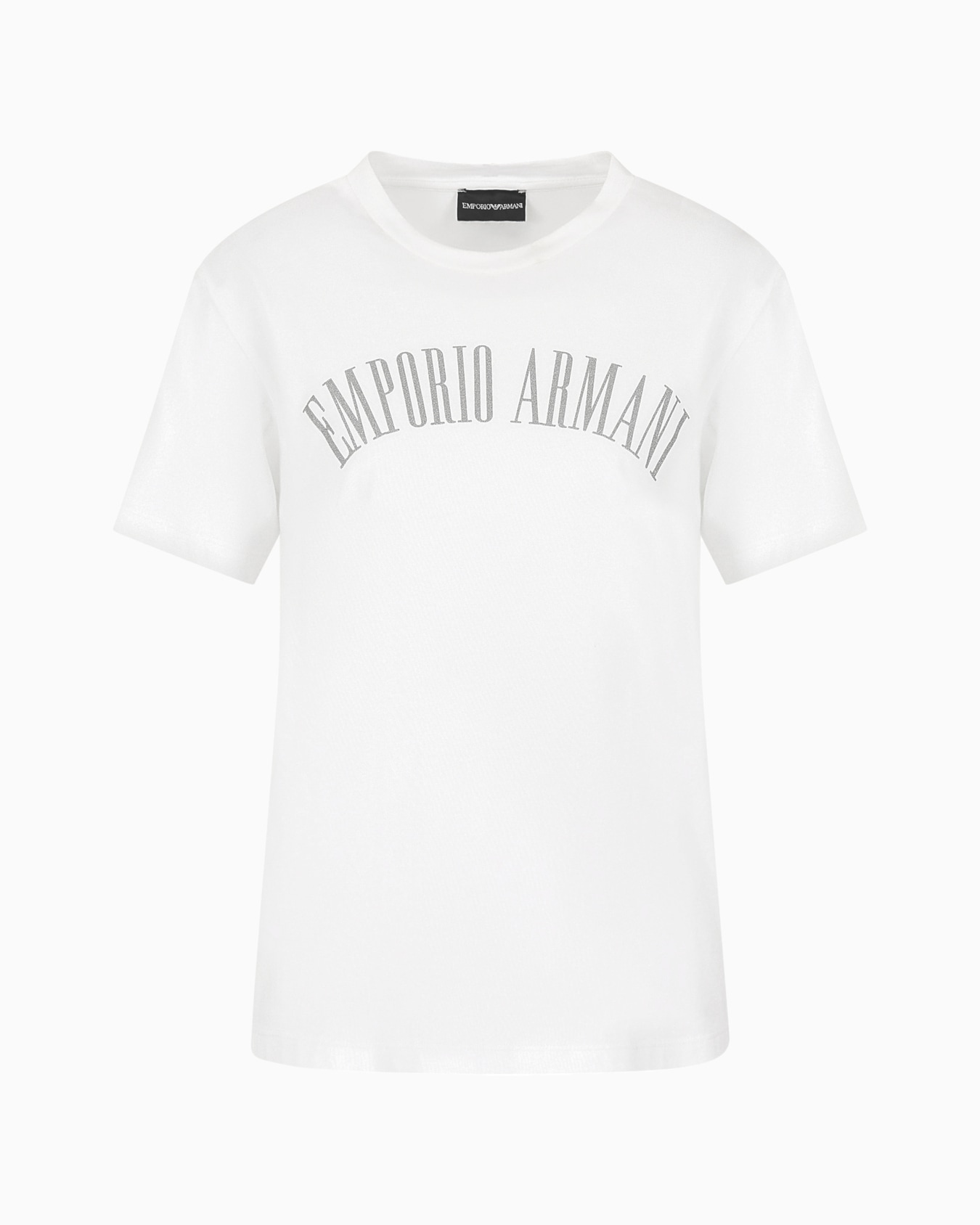 ASV organic jersey T-shirt with glitter logo Diapositiva 0