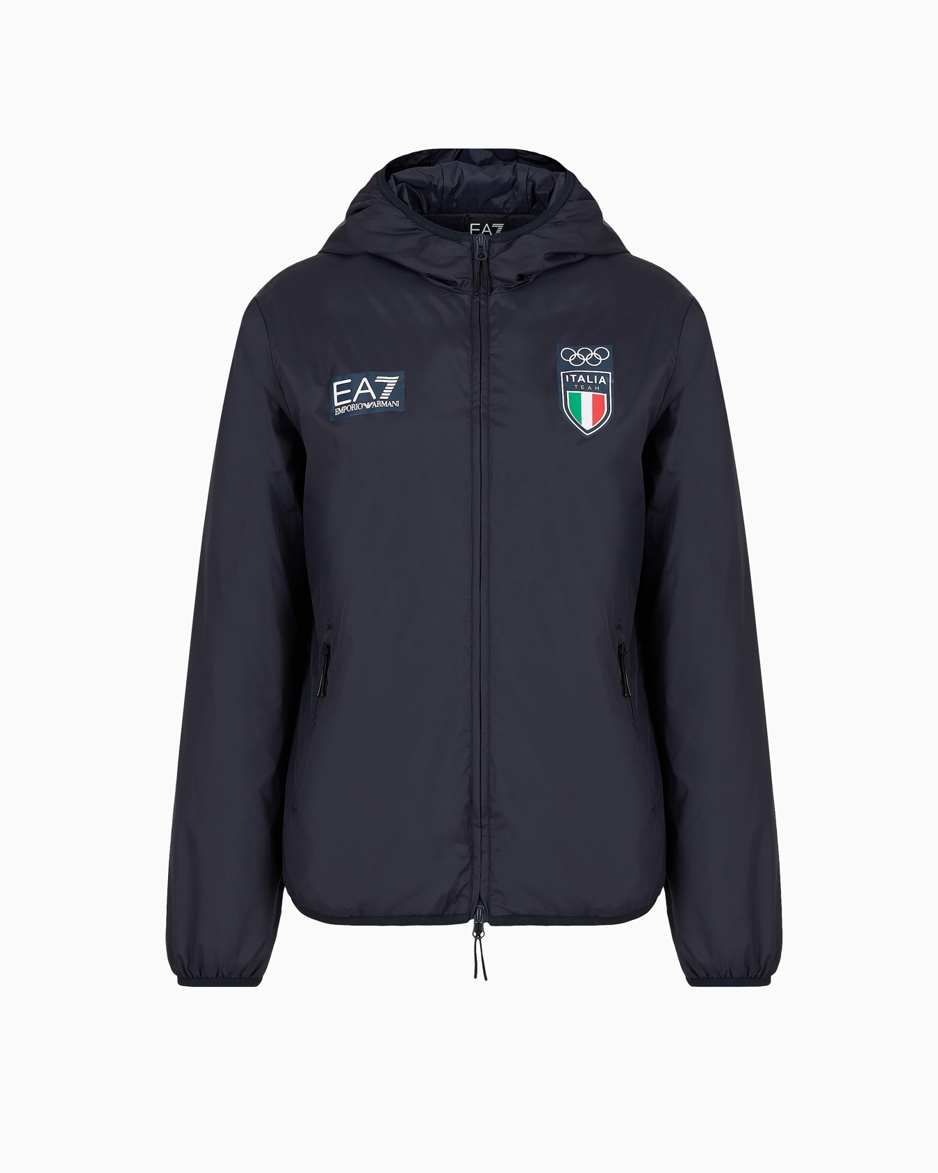 Italia Team Paris 2024 men's recycled fabric hooded jacket Slide 0