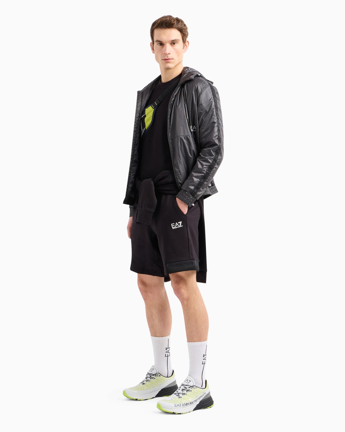 Logo Series cotton crew-neck sweatshirt Slide 3
