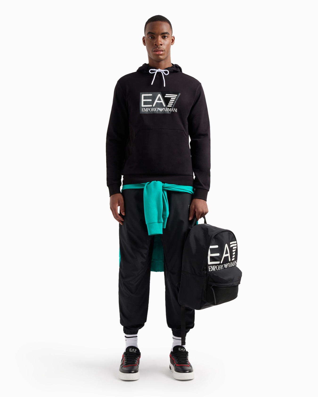 Cotton hooded Visibility sweatshirt Slide 3