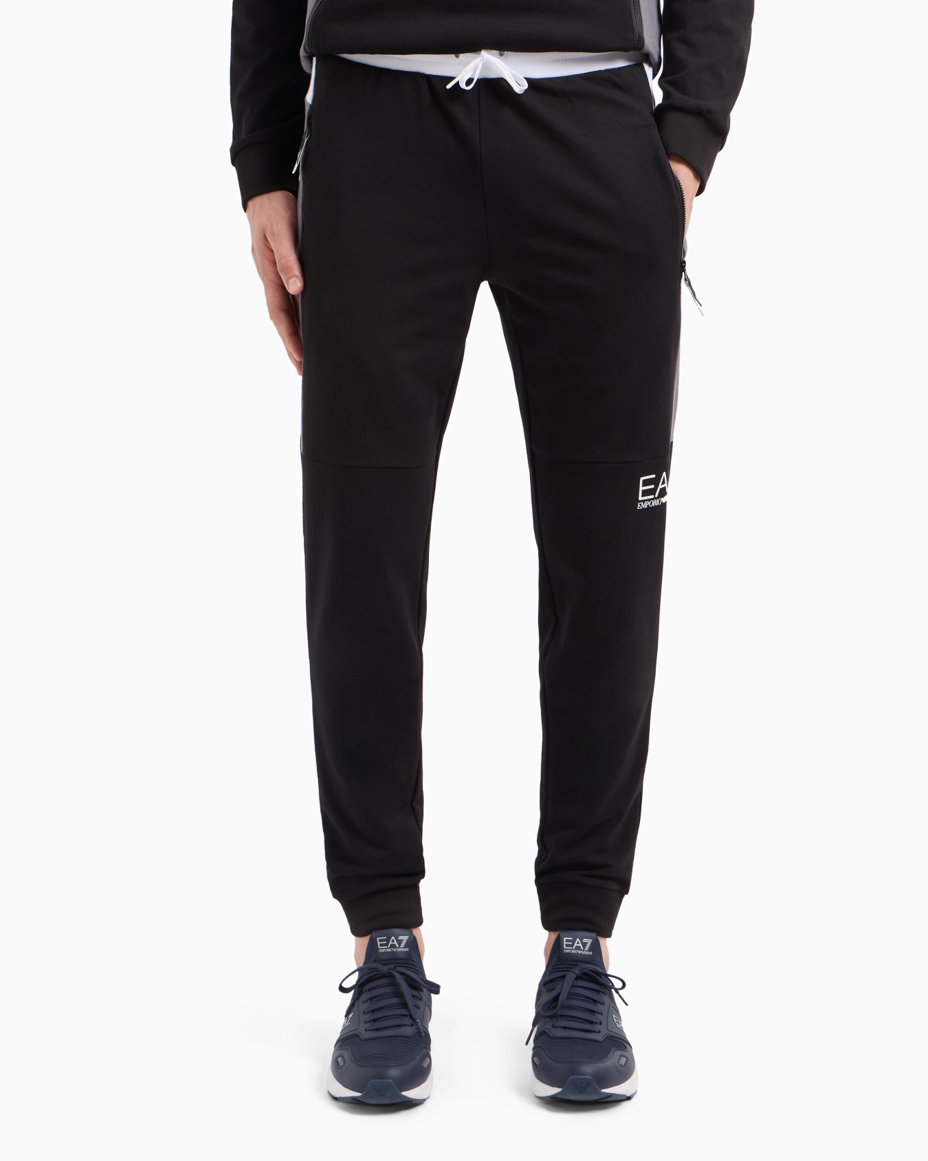ASV recycled cotton-blend Summer Block joggers Diapositiva 1