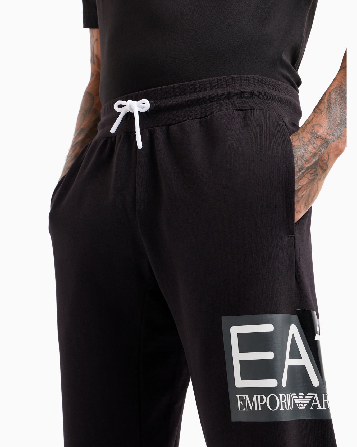 Visibility cotton joggers Slide 4