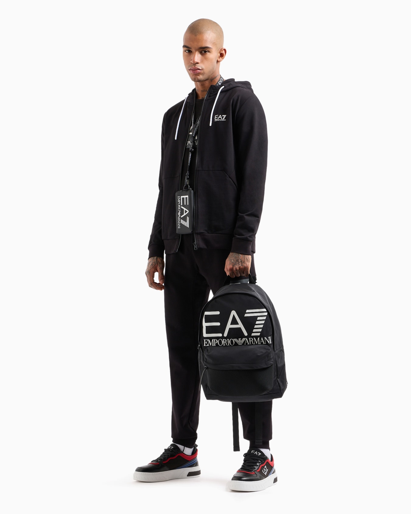 Visibility cotton joggers Slide 3