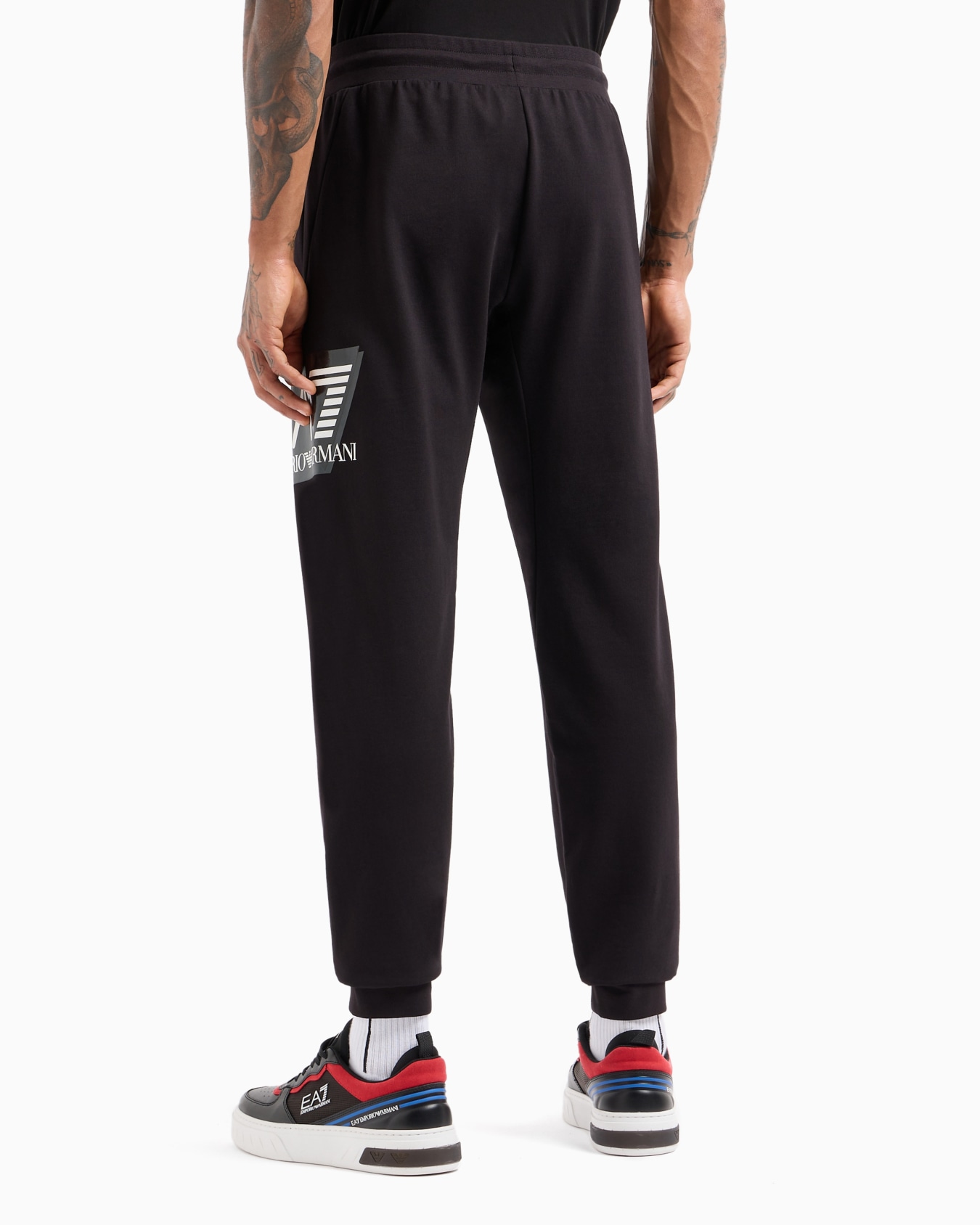 Visibility cotton joggers Slide 2