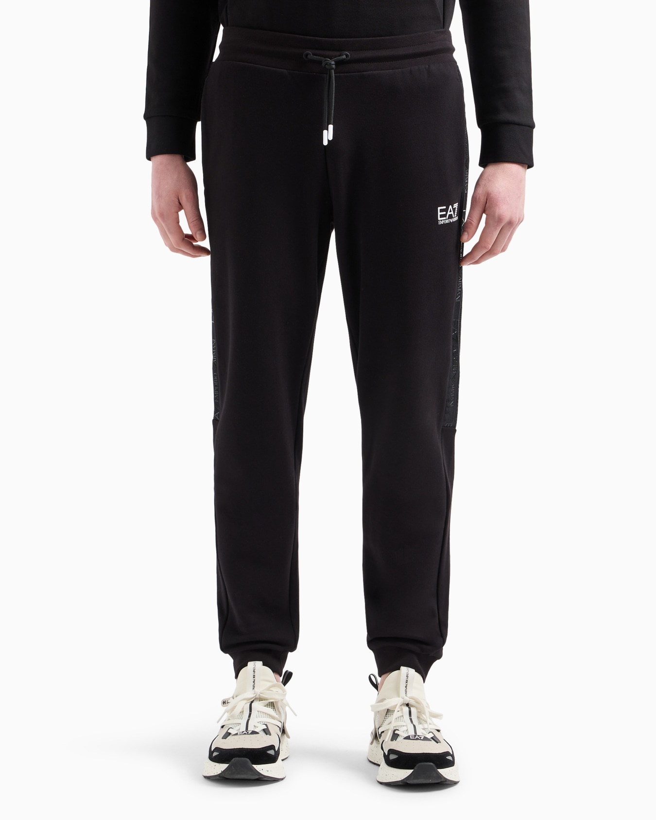 Cotton Logo Series joggers Slide 1