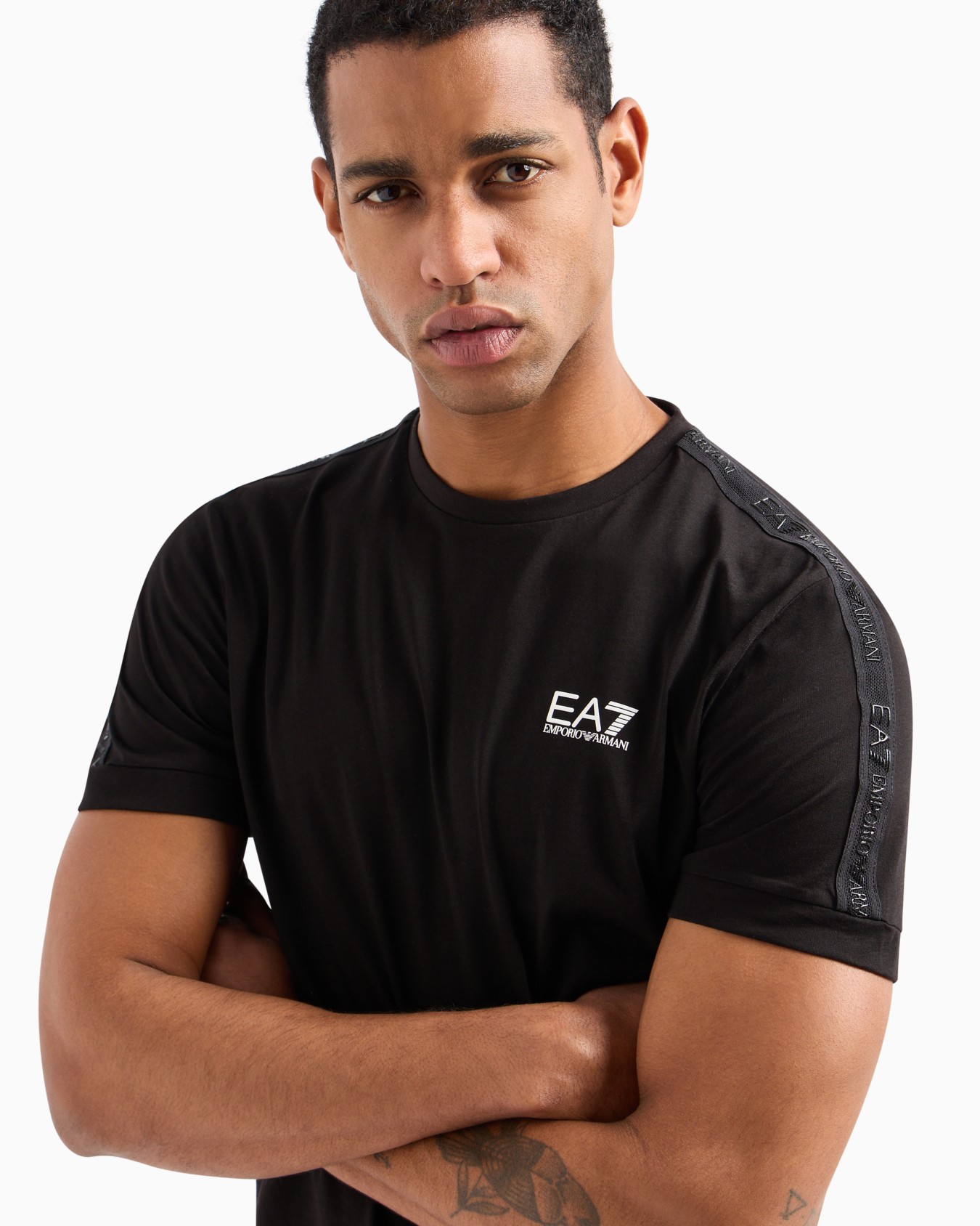 Logo Series cotton crew-neck T-shirt Slide 4