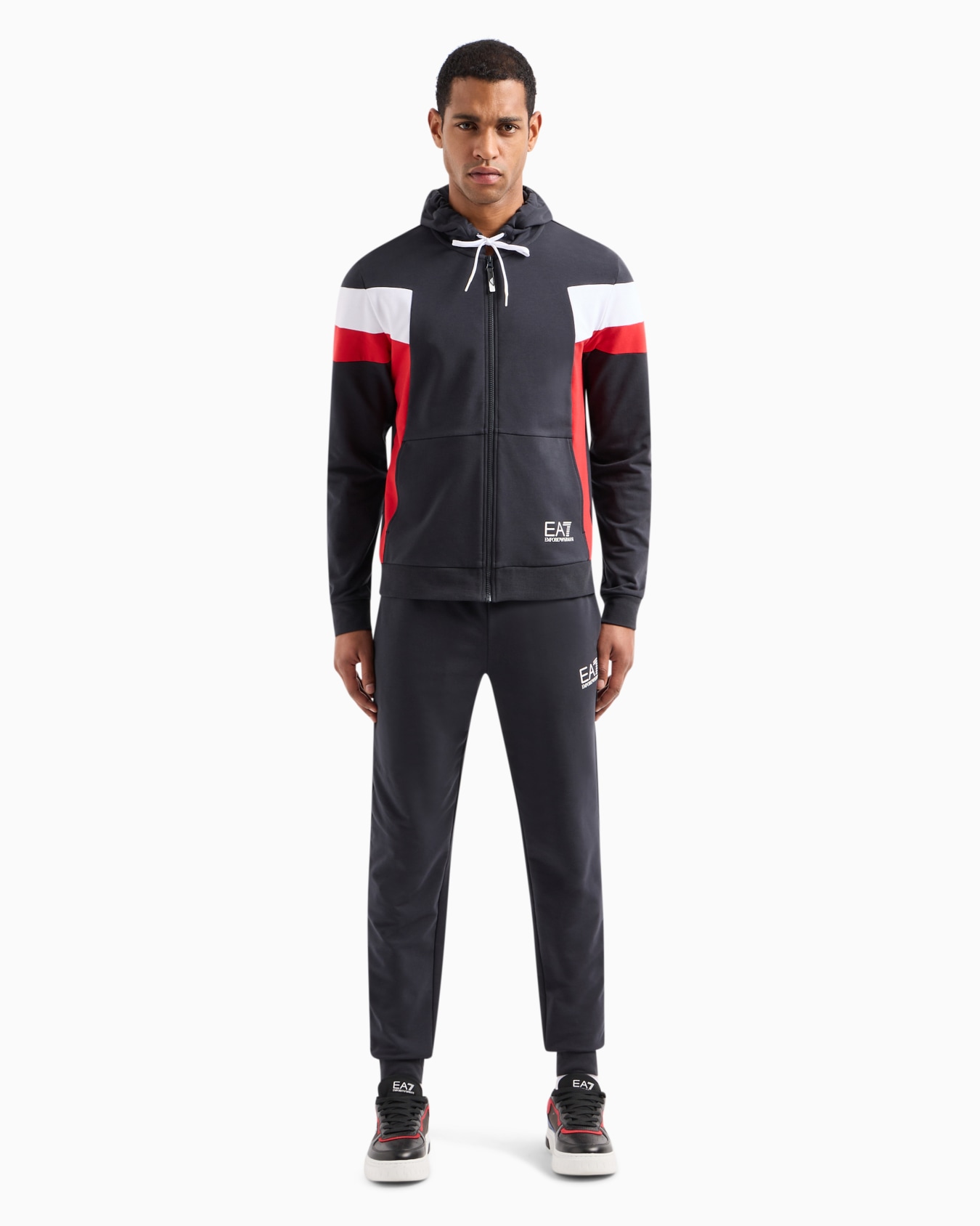 ASV recycled cotton-blend Summer Block tracksuit Slide 1