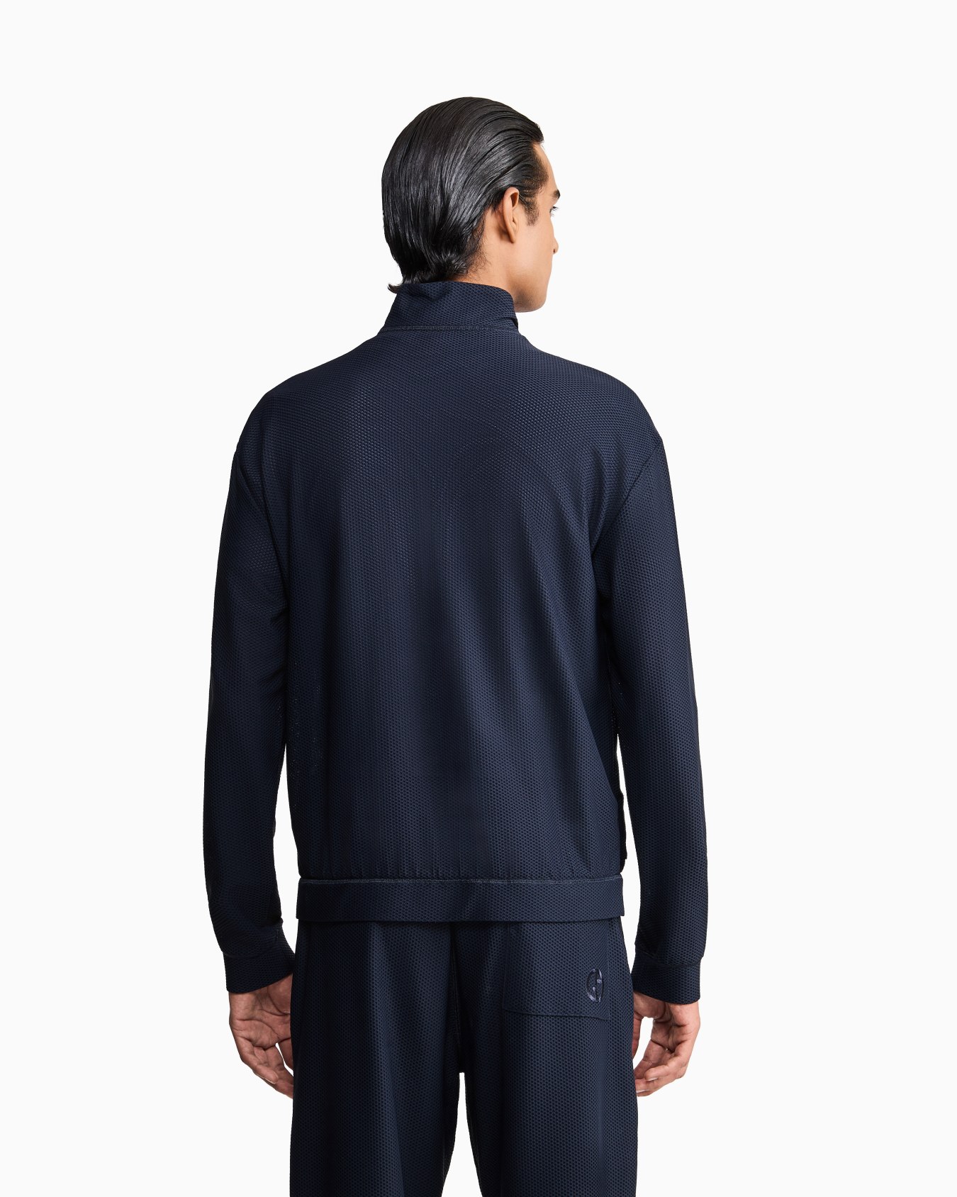 Stretch jersey blouson Slide 5