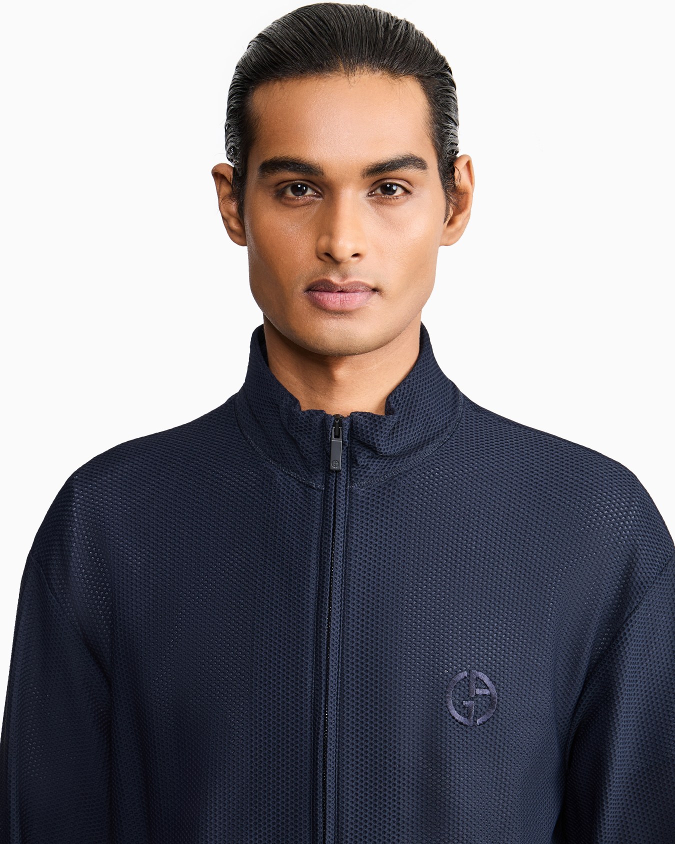 Stretch jersey blouson Slide 6