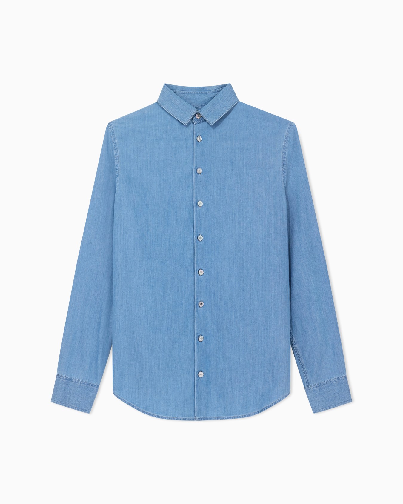 Denim Collection cotton denim shirt Slide 0