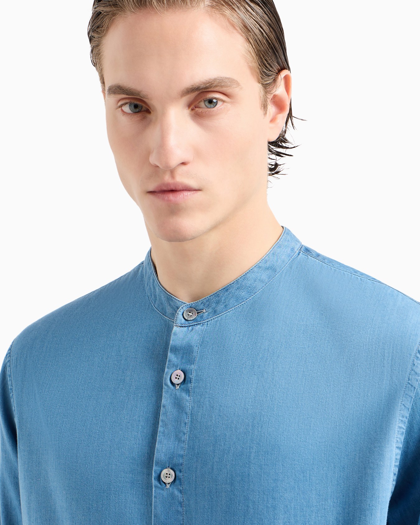 Chemise en denim de coton collection Denim Diapositive 4