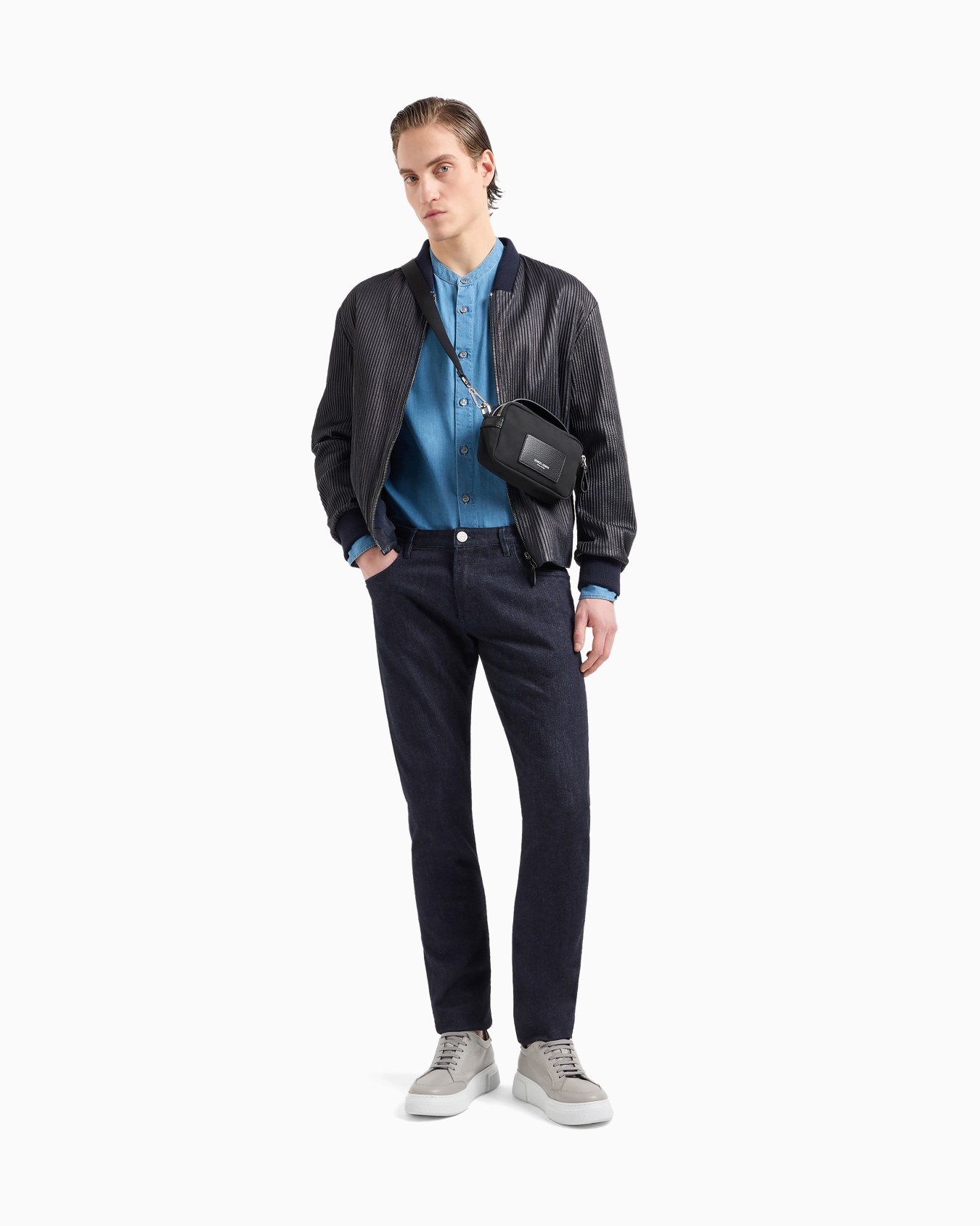 Chemise en denim de coton collection Denim Diapositive 1