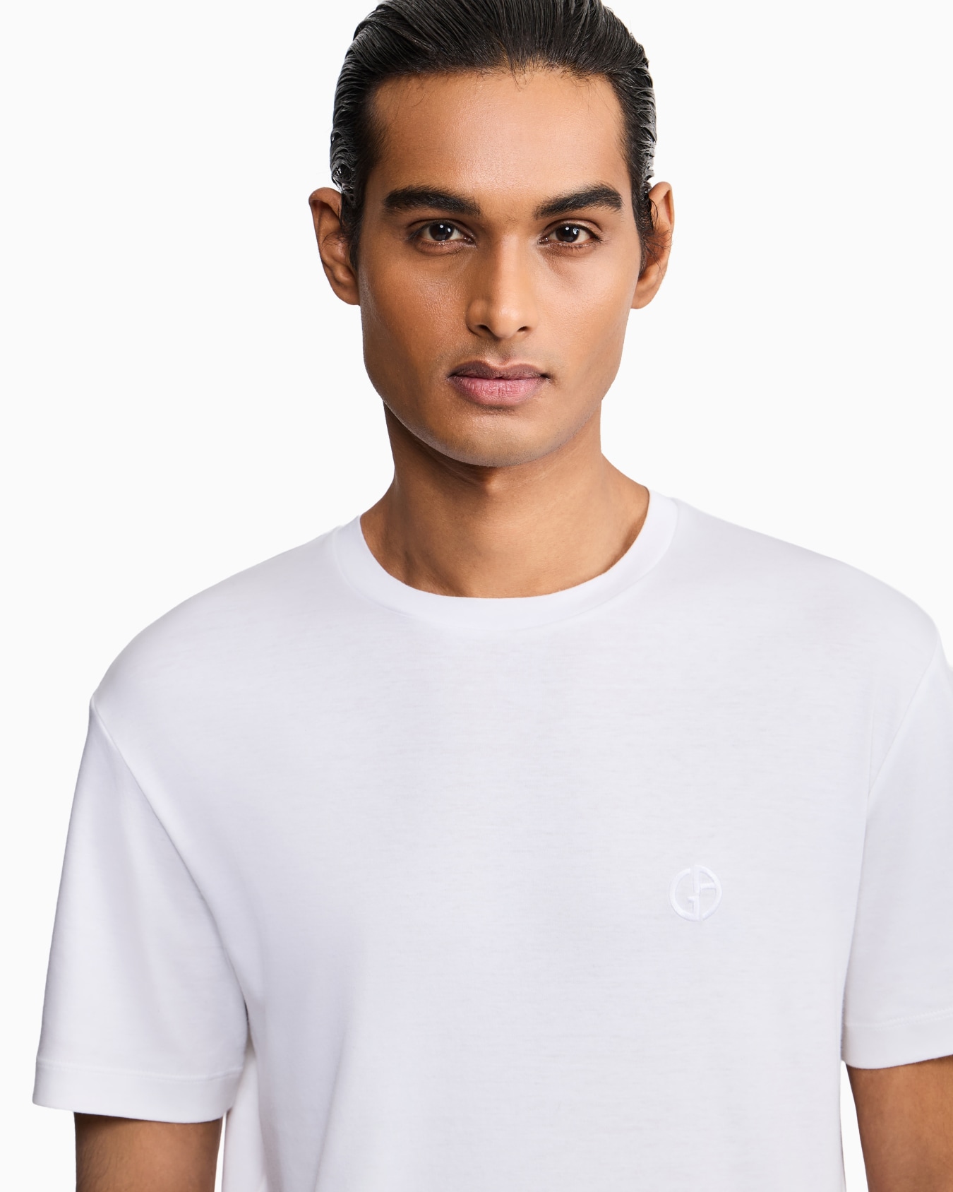 Stretch jersey flat-front trousers Slide 6