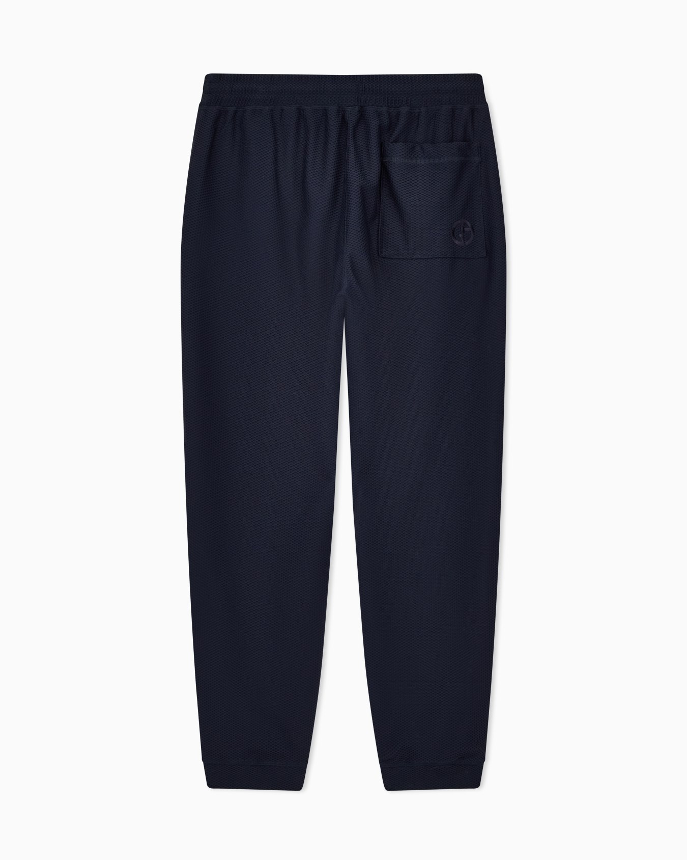 Stretch jersey flat-front trousers Slide 2