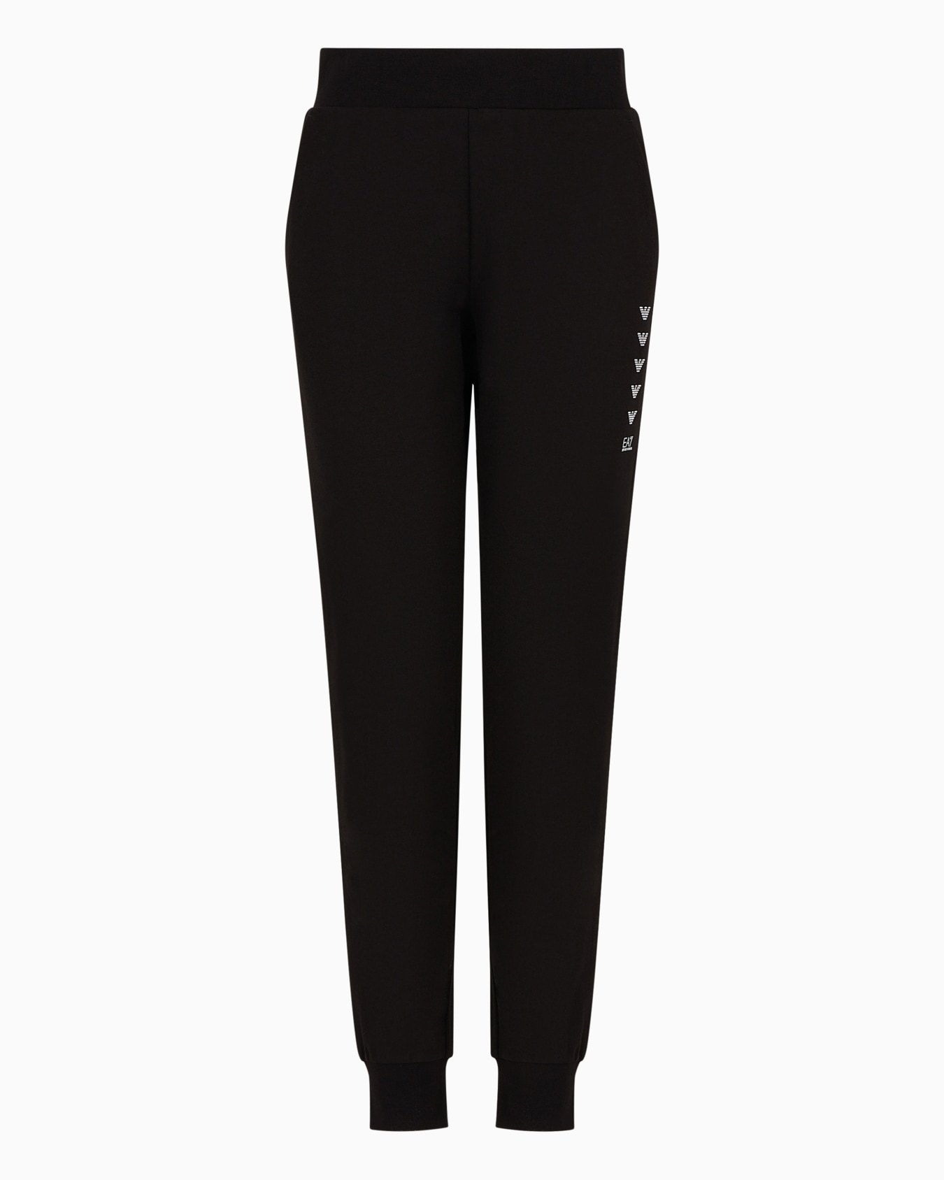 Organic-cotton blend Logo Series joggers with Eagle logo Slide 0