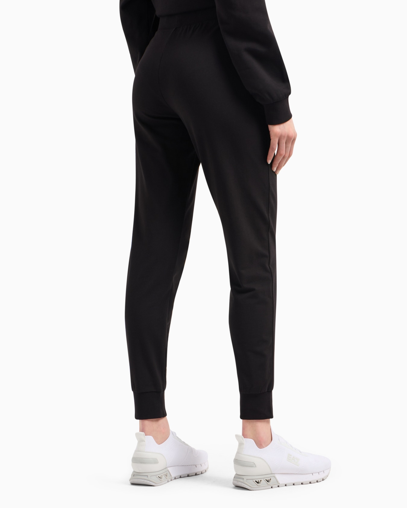 Organic-cotton blend Logo Series joggers with Eagle logo Slide 2