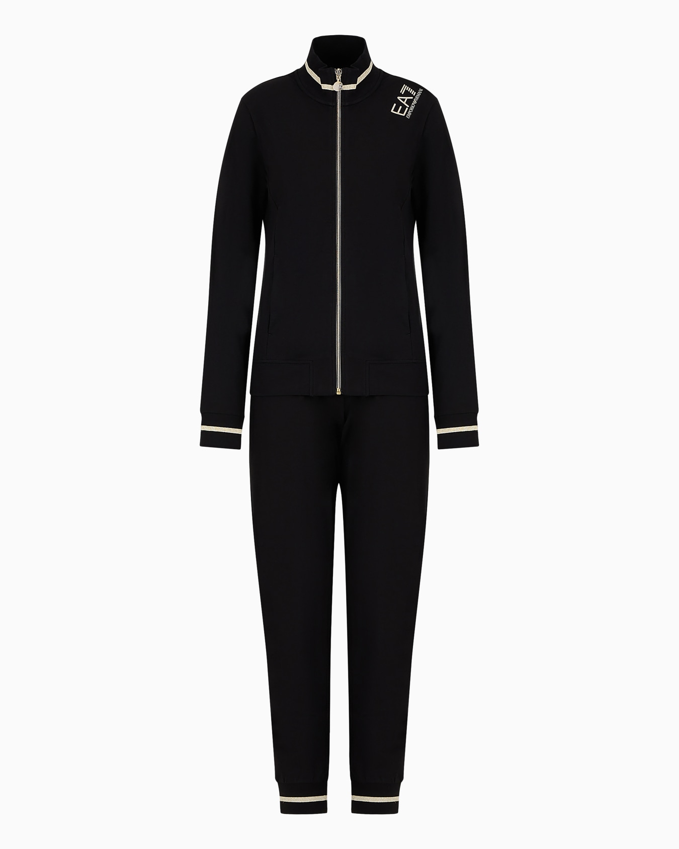 Core Lady stretch-cotton tracksuit Slide 0