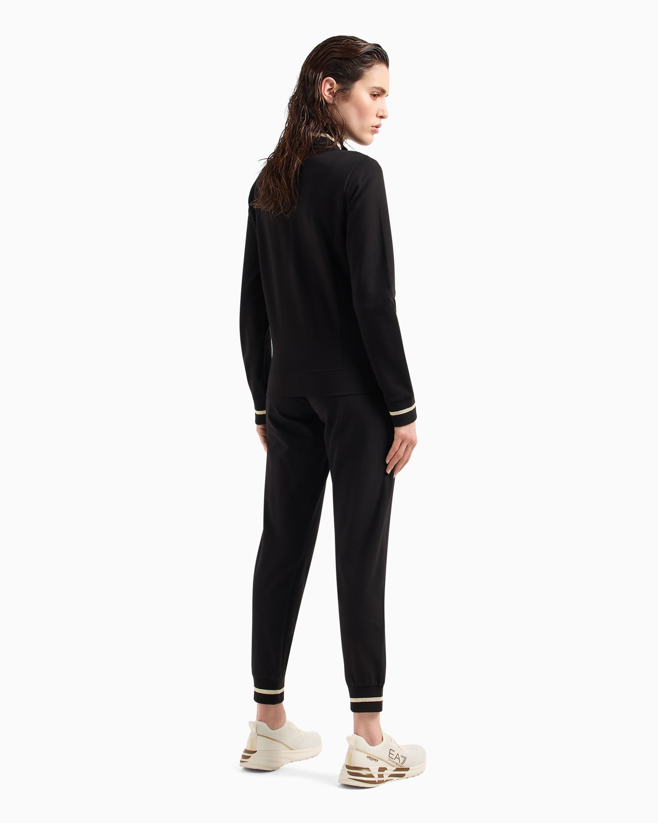 Core Lady stretch-cotton tracksuit Slide 2