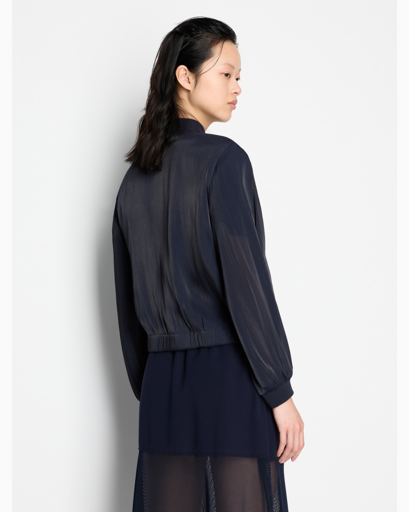 Blouson in coated fabric Diapositiva 2