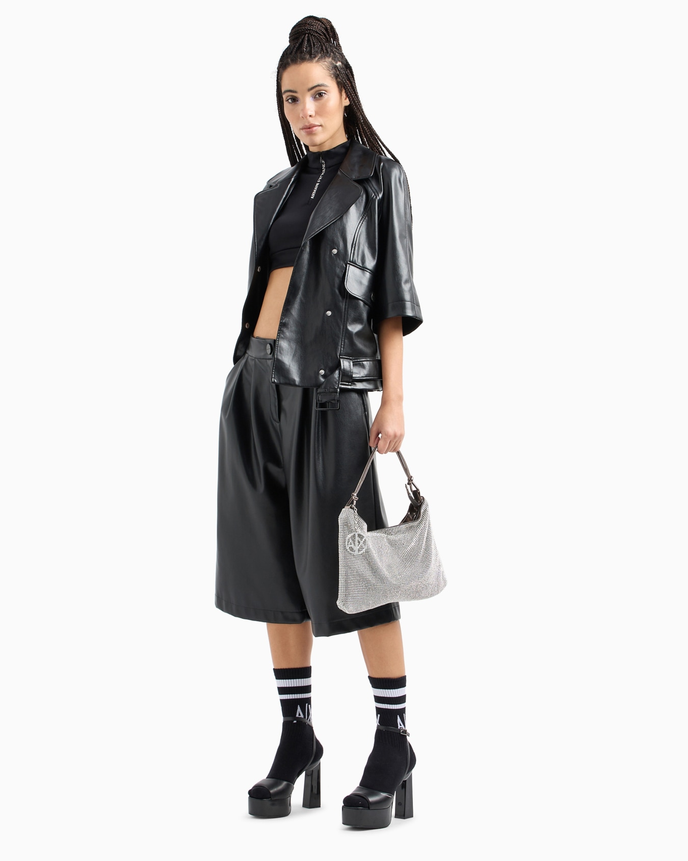 Blouson in coated fabric Diapositiva 3