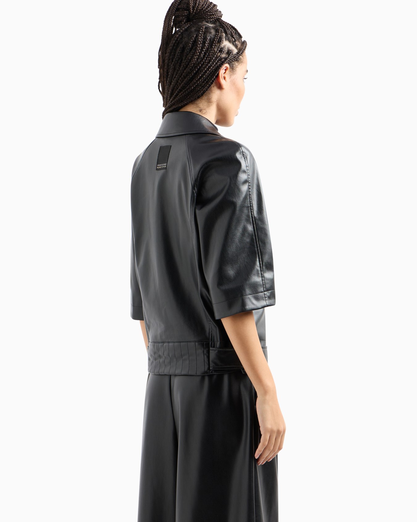 Blouson in coated fabric Diapositiva 2