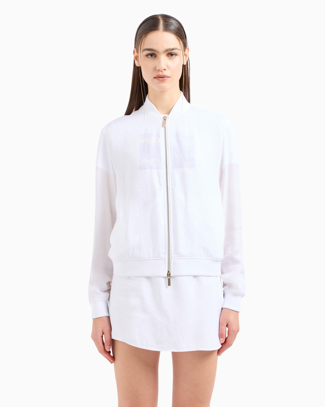 Blouson in coated fabric Slide 1