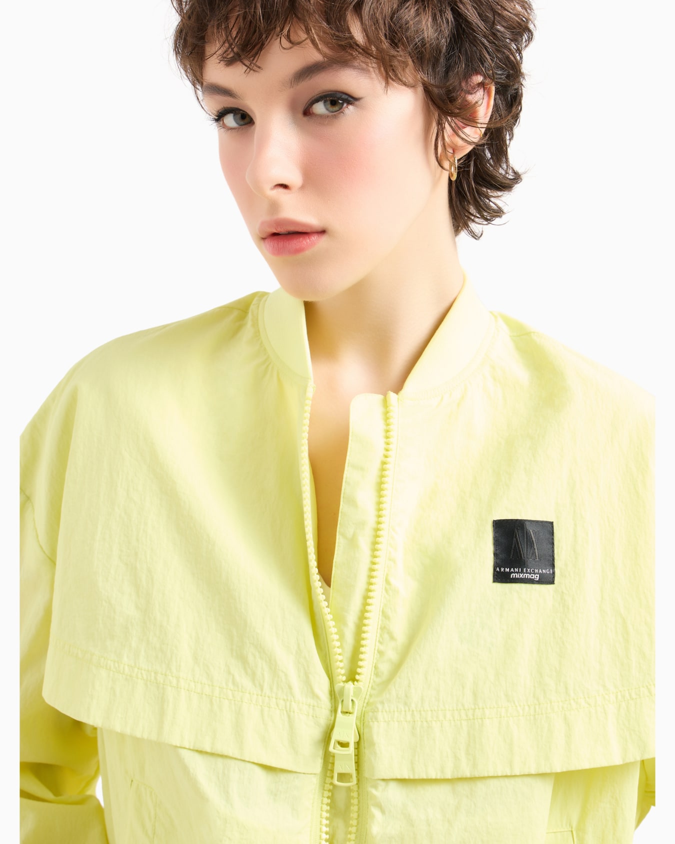 Blouson in coated fabric Diapositiva 4