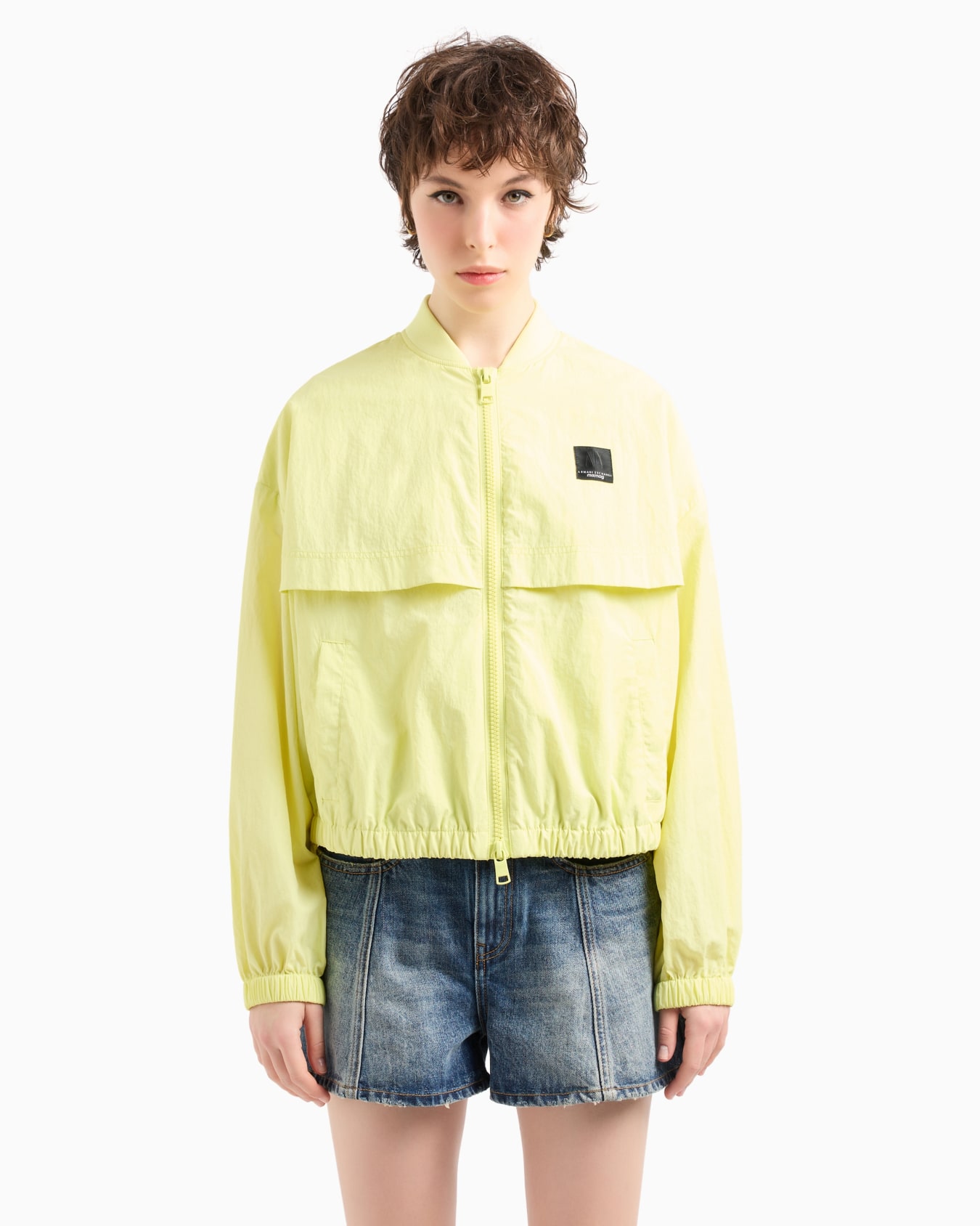 Blouson in coated fabric Diapositiva 1