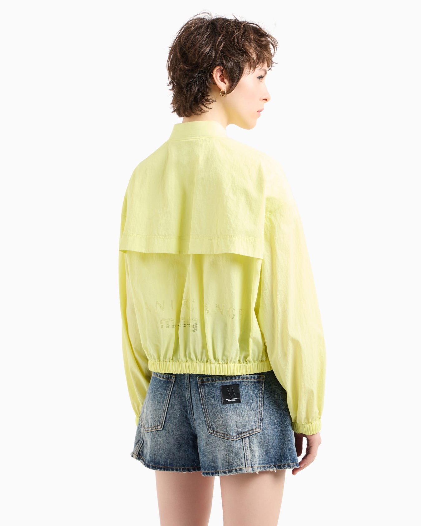 Blouson in coated fabric Diapositiva 2