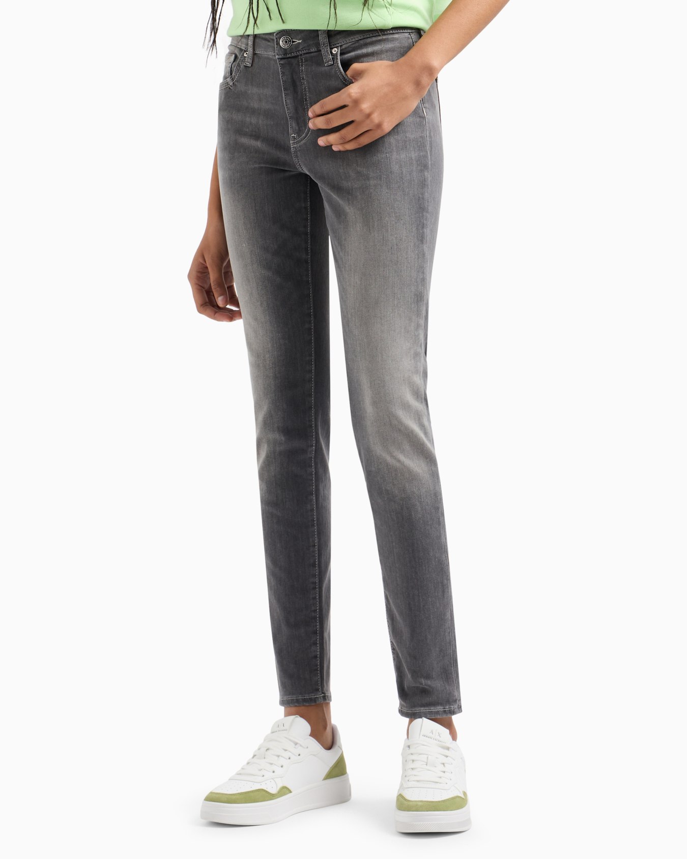Super skinny fit jeans in stretch denim Diapositiva 1