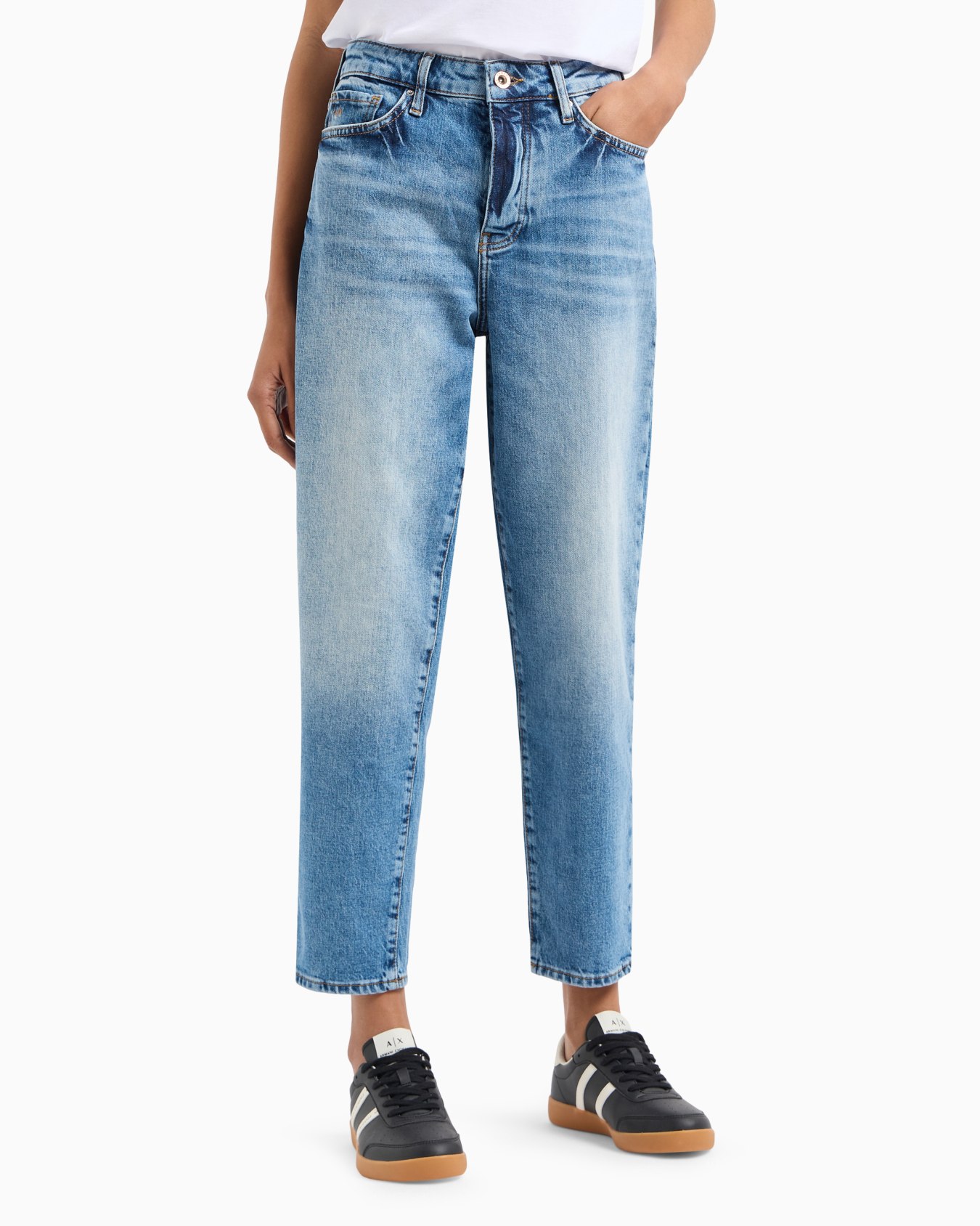 J51 carrot fit jeans in comfort cotton denim Diapositiva 1