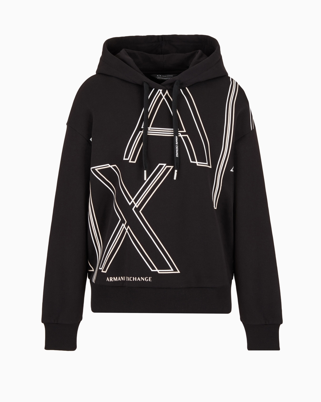 ビッグロゴフーデッドスウェットパーカー スライドする 0