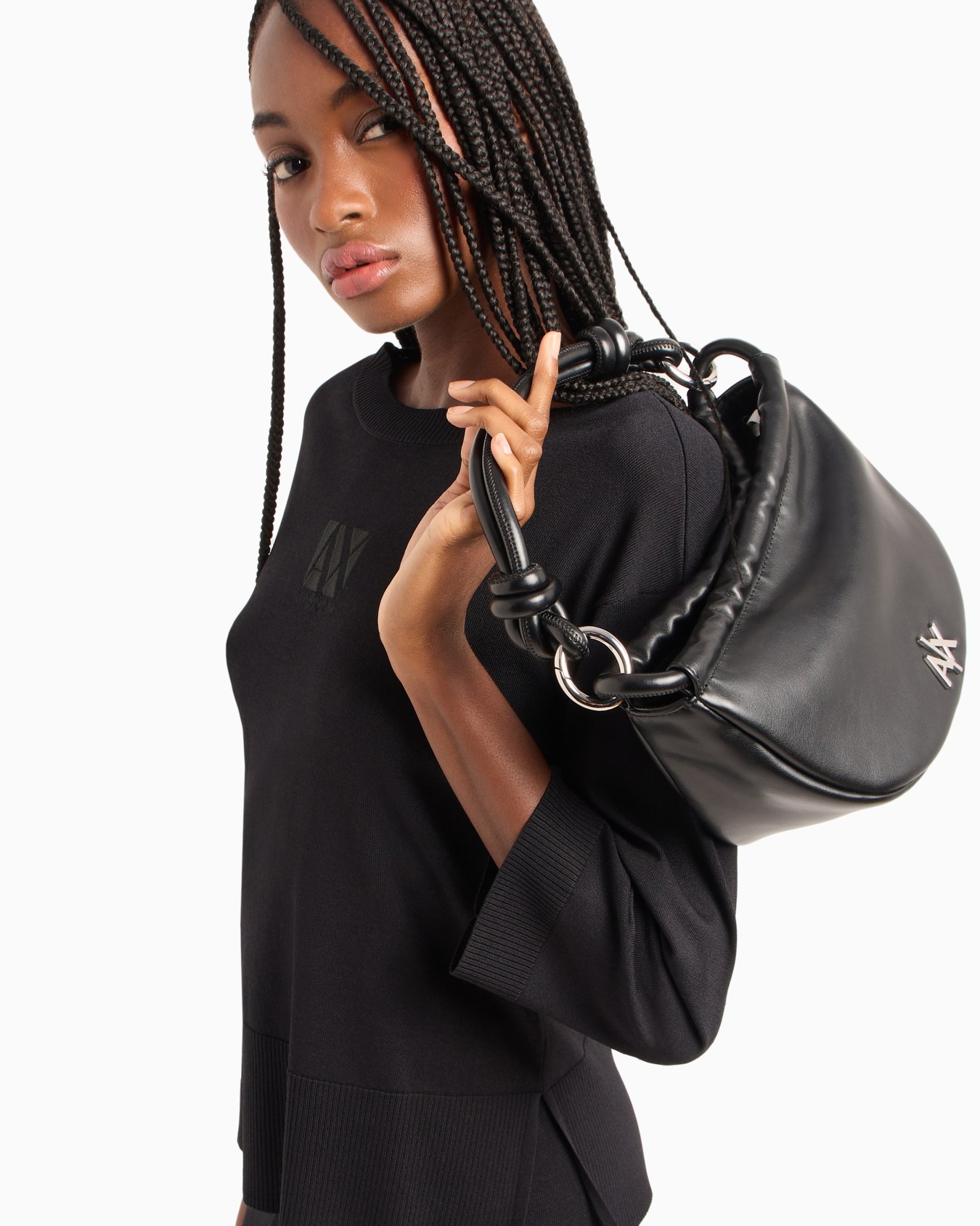 AXロゴ ニットプルオーバー スライドする 4