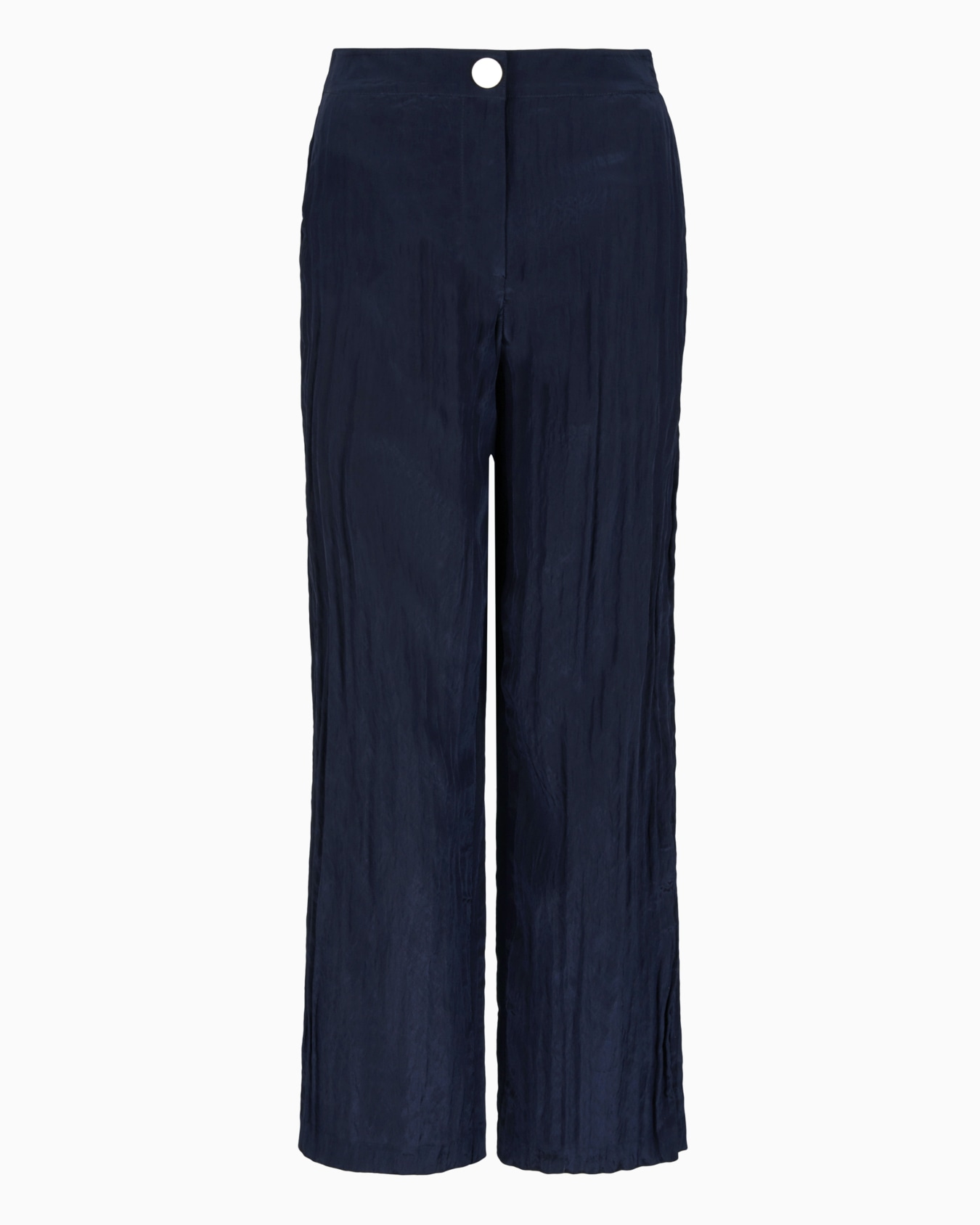 Regular fit gabardine trousers Slide 0