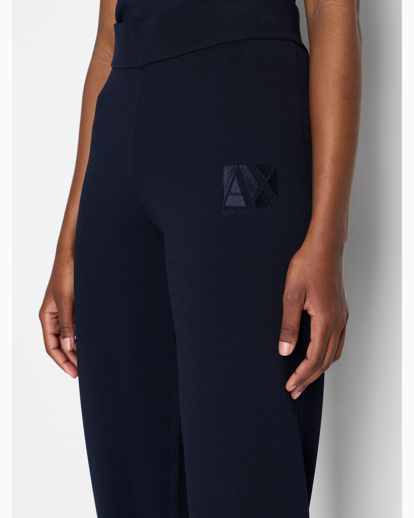 AXロゴ ニットジョガーパンツ スライドする 4