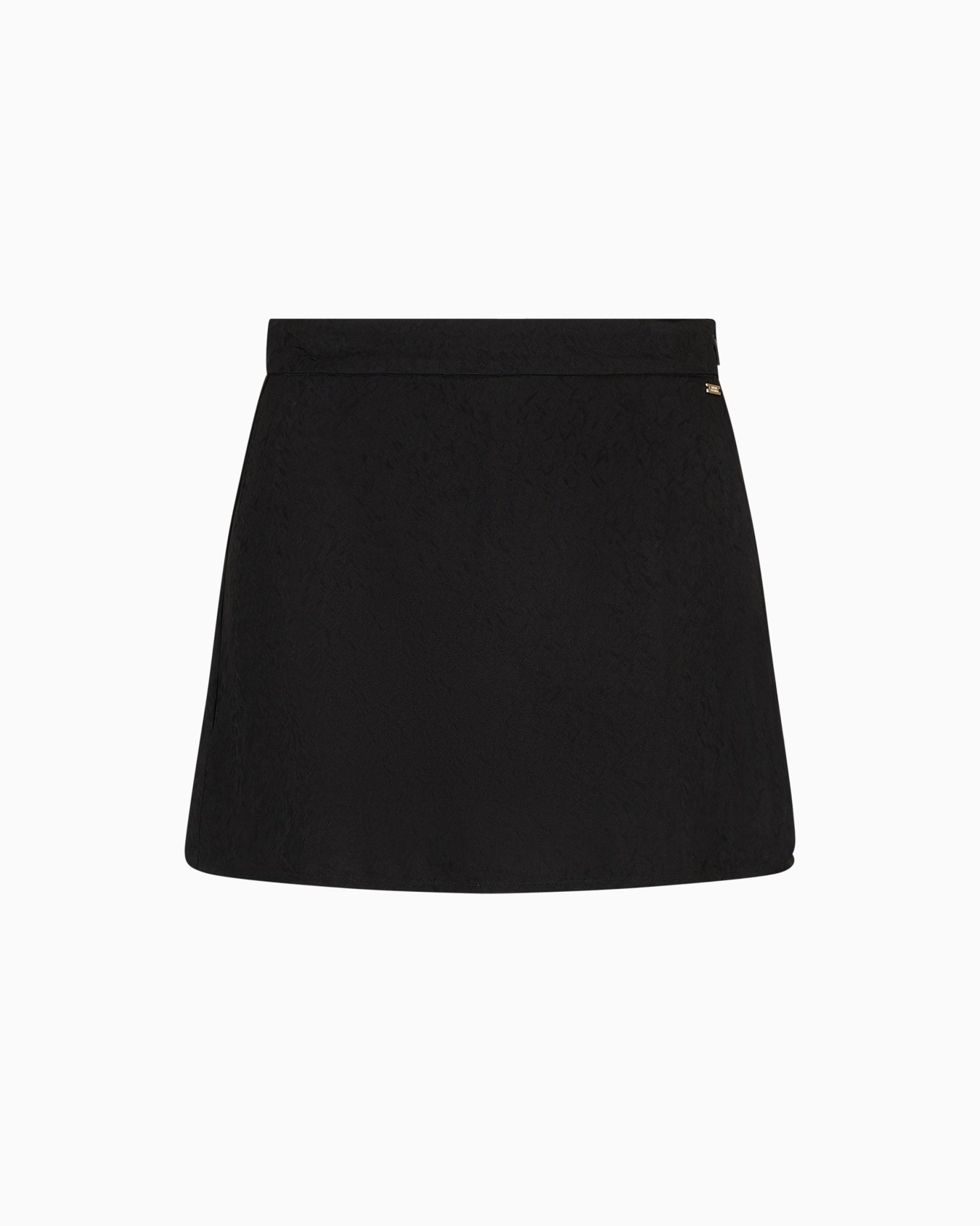 Shorts in satin jacquard fabric Slide 0