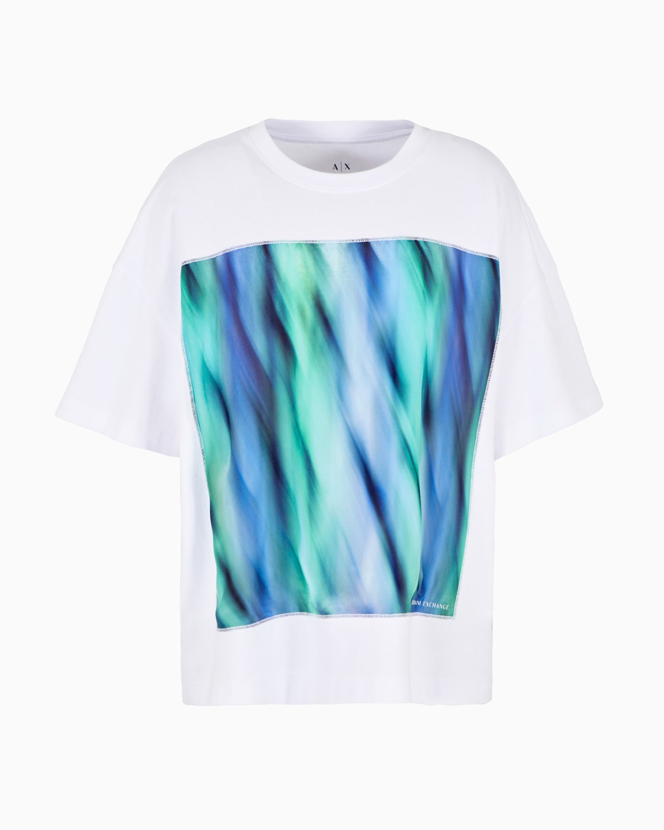 Relaxed fit T-shirt with round neck and logo Diapositiva 0