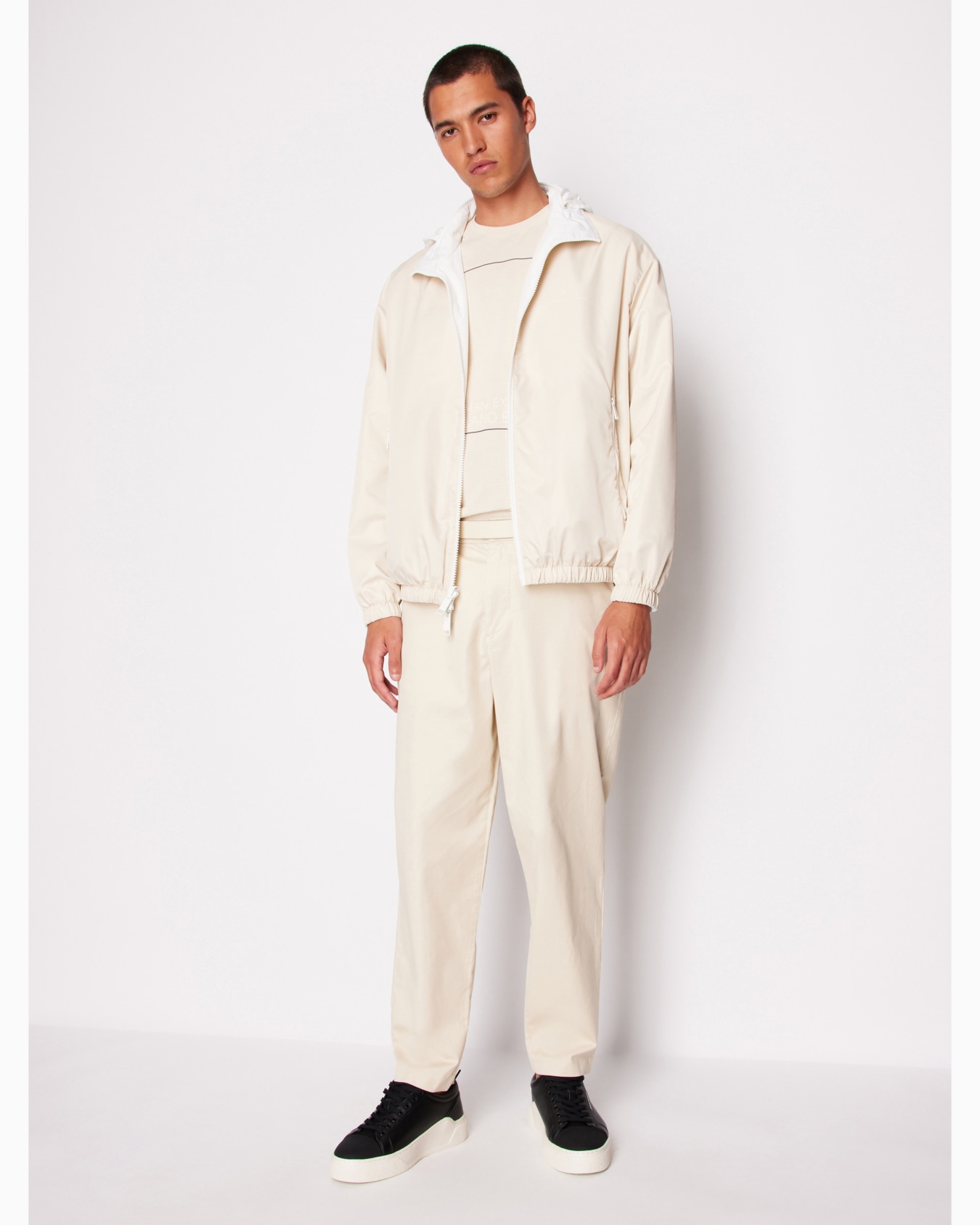 Blouson in coated fabric Slide 3