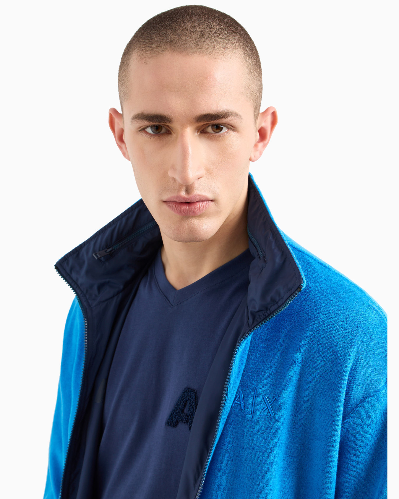 Blouson in coated fabric Slide 5