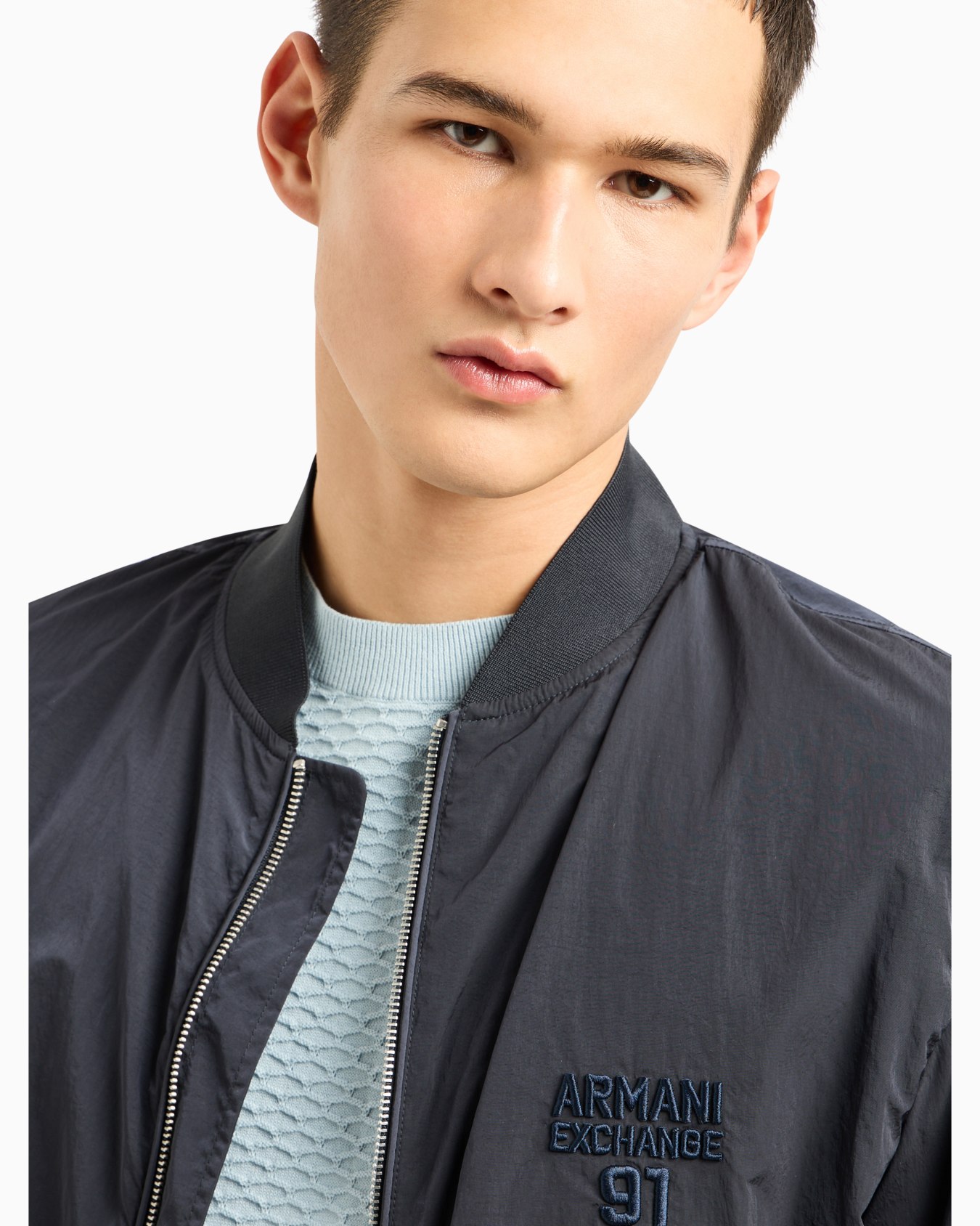 Blouson in coated fabric Slide 4