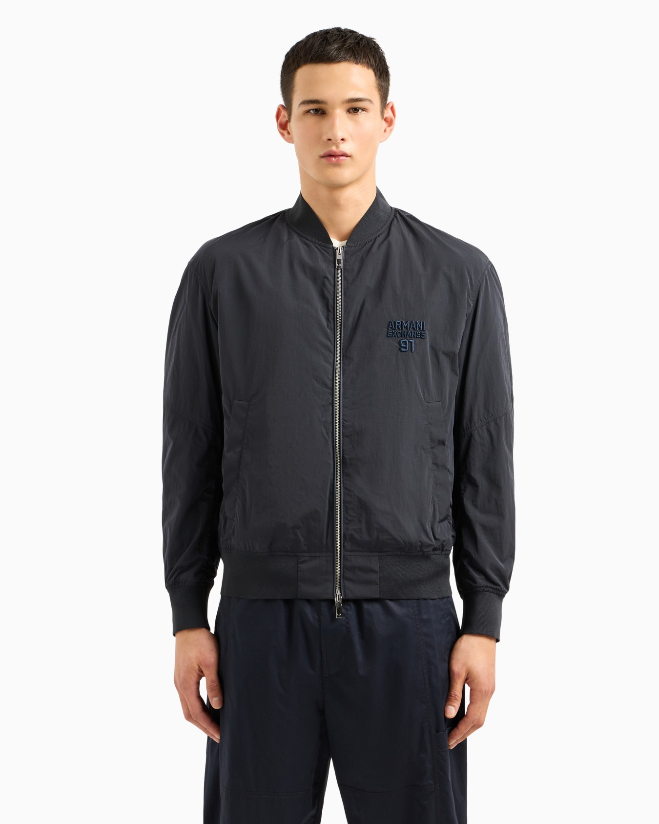 Blouson in coated fabric Slide 1
