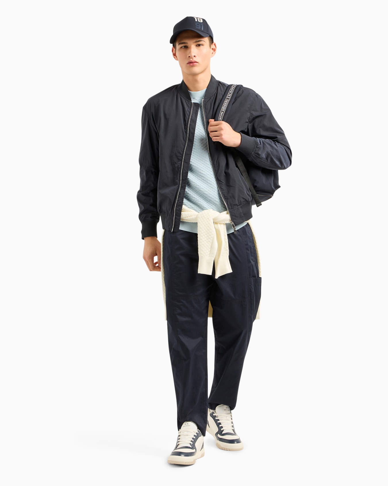 Blouson in coated fabric Slide 3