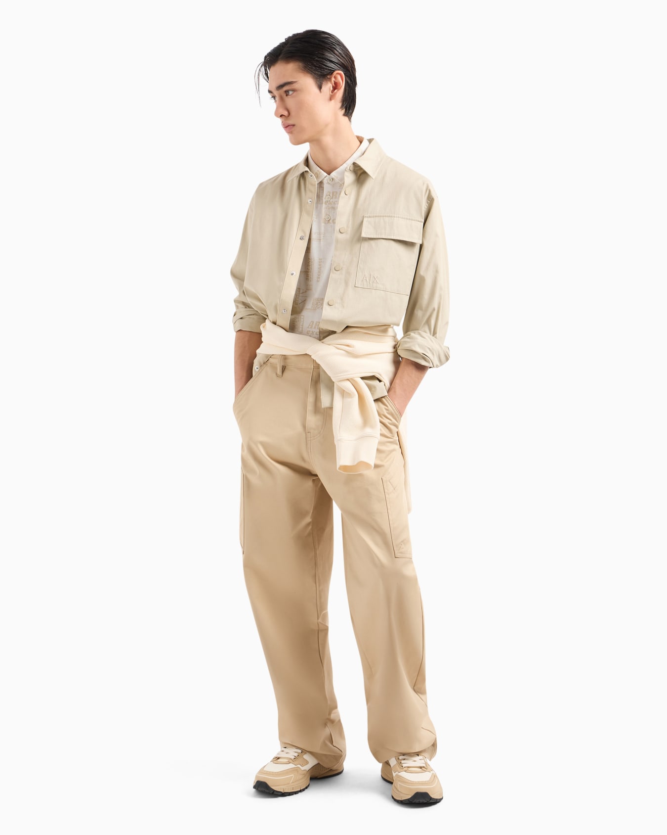 Regular fit cotton shirt Slide 3