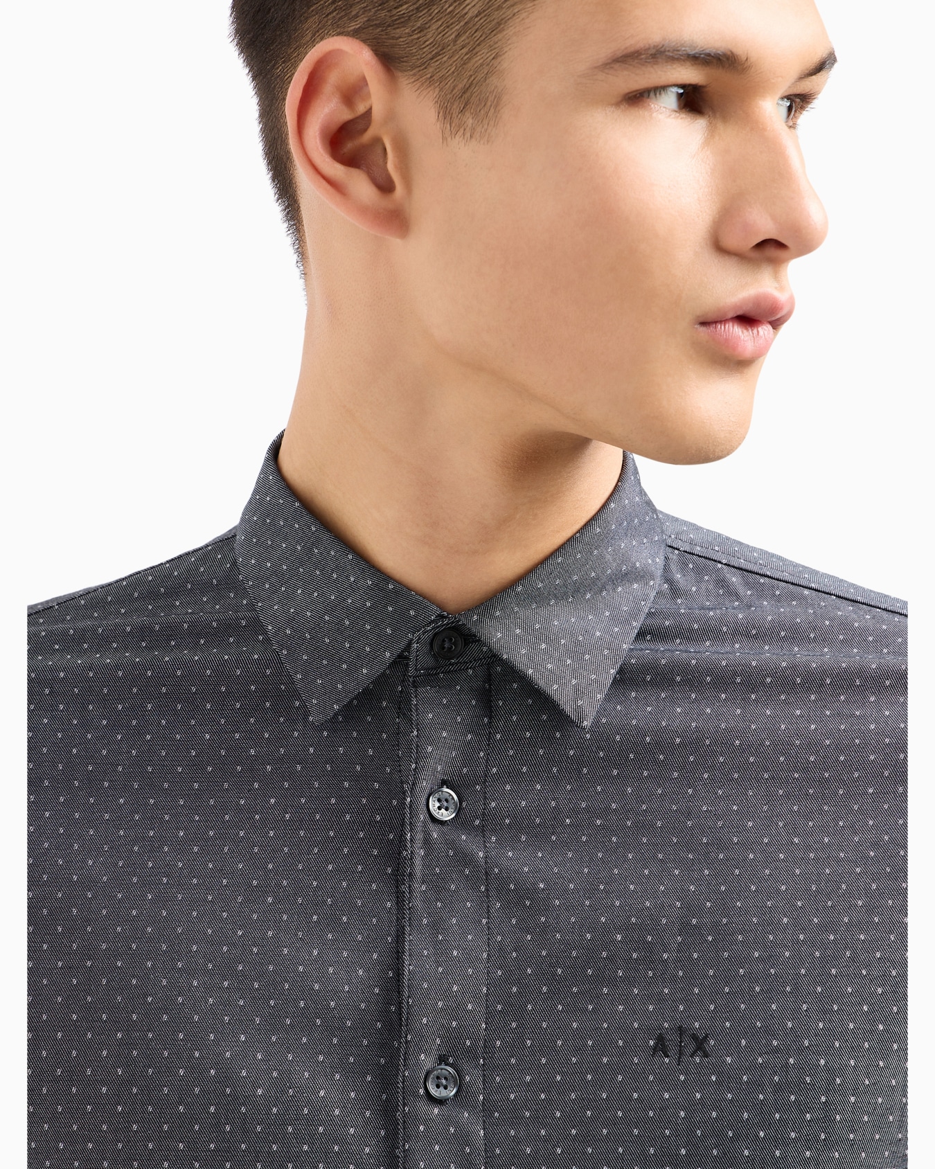 Regular fit cotton shirt Slide 4