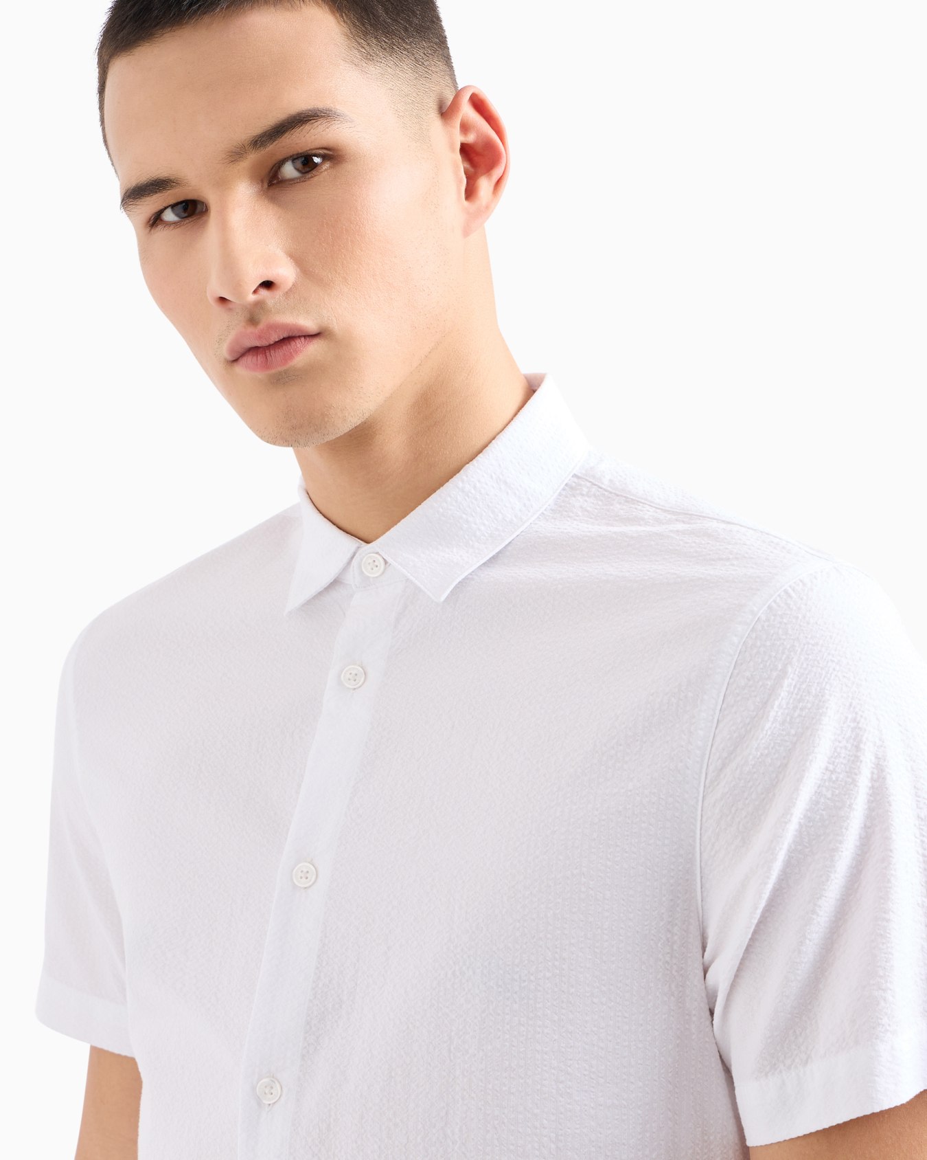 Regular fit cotton shirt Diapositiva 5
