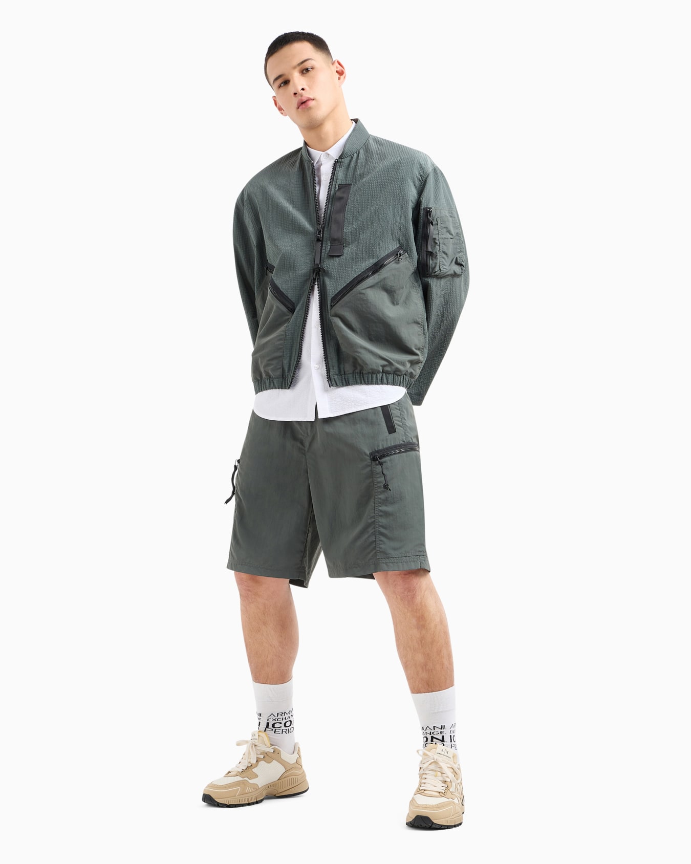 Regular fit cotton shirt Diapositiva 3