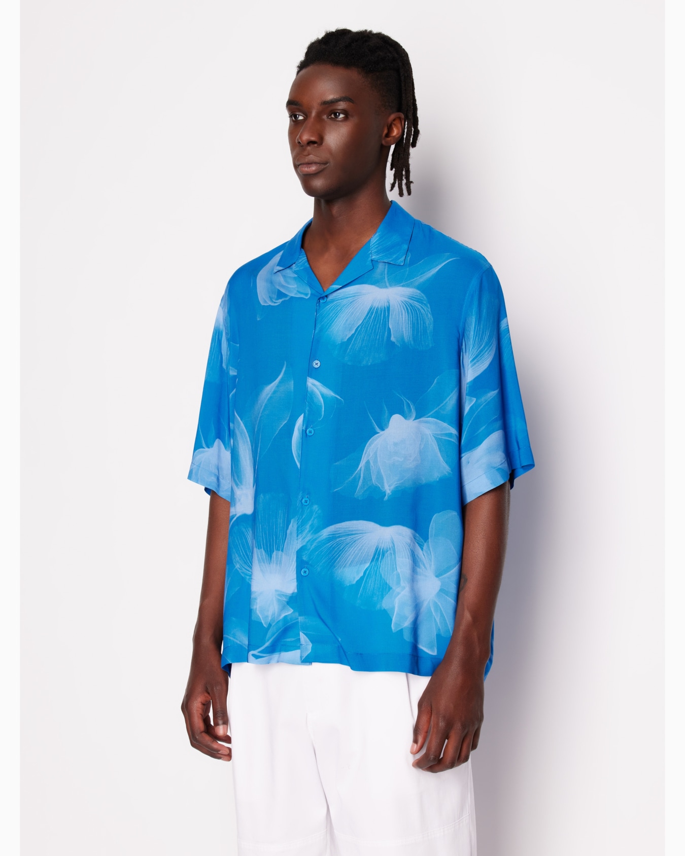 Regular fit cotton shirt Diapositiva 1